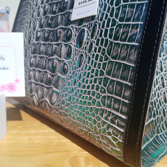 Stunning Brahmin Caroline Dusk Gleaming NWT - Picture 8 of 11